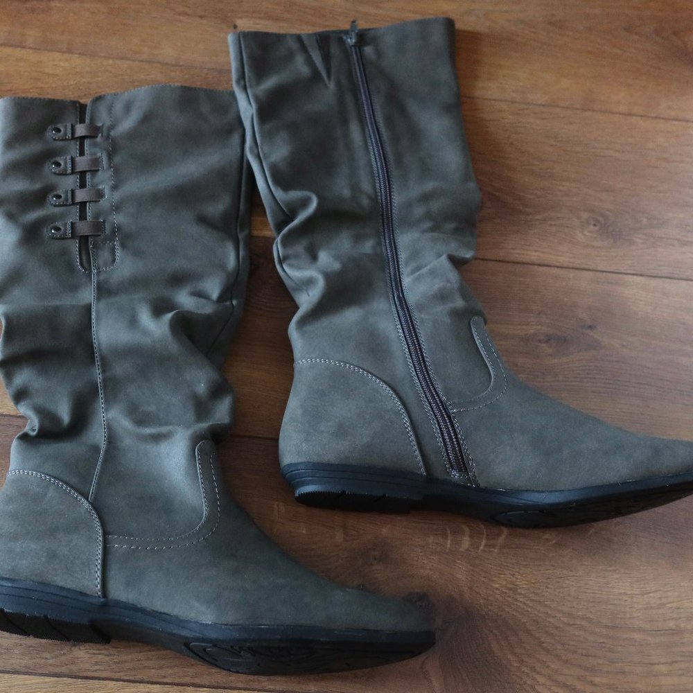 Women's Cliffs by White Mountain Boots,  Gray, Size 9M